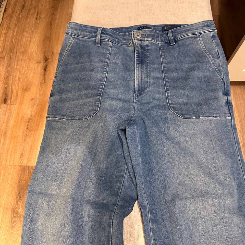 J.Jill Wide Leg, High Rise Jeans